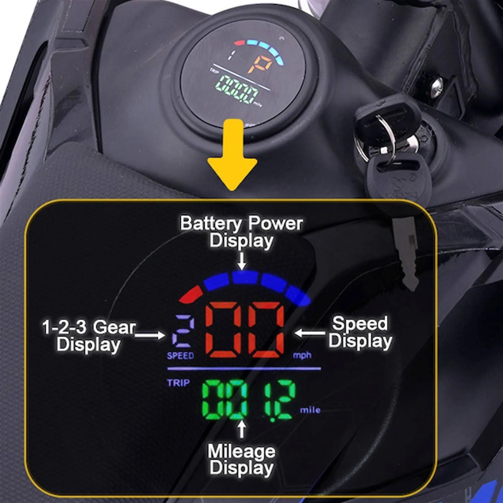 MotoTec 72v 5000w Pro Electric Dirt Bike