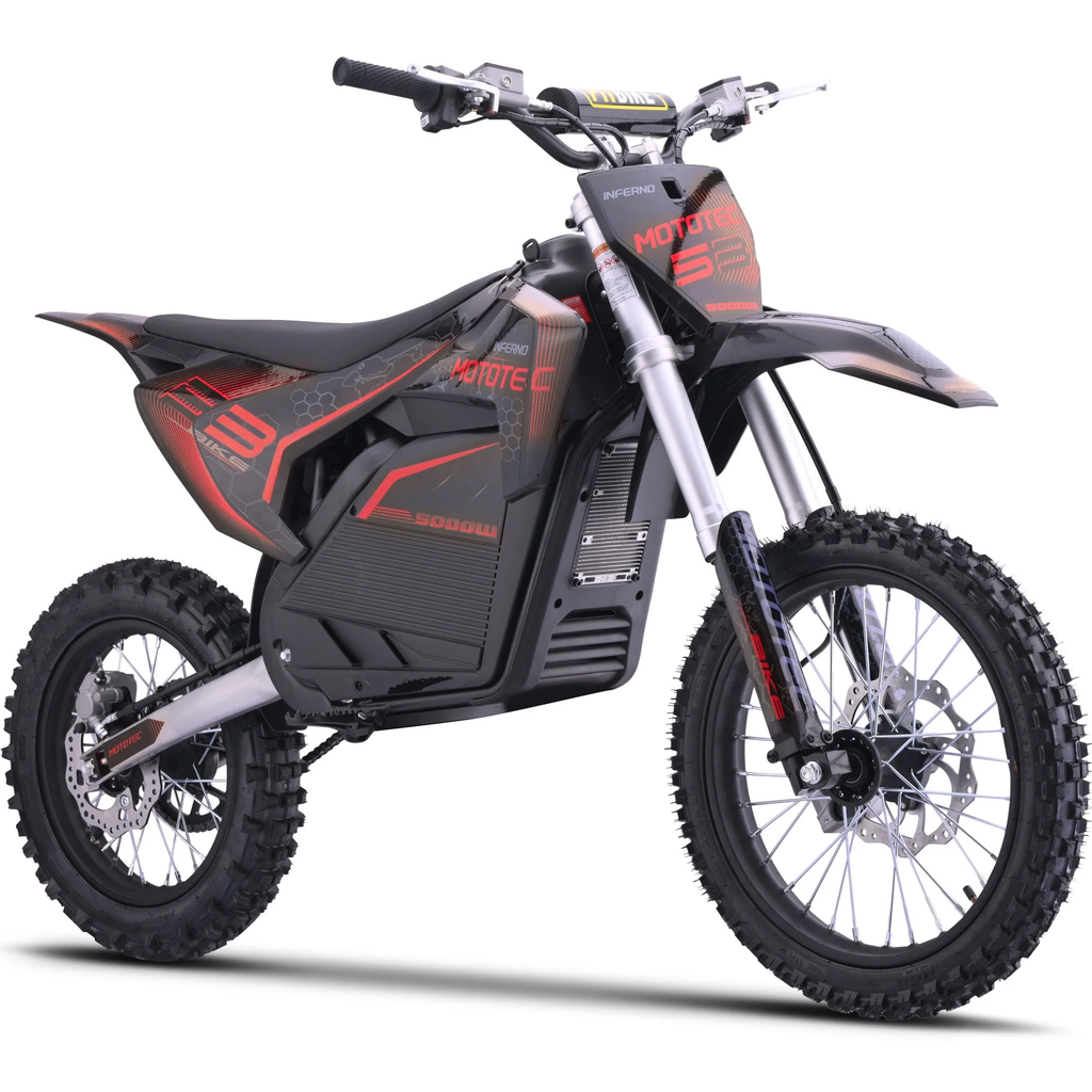 MotoTec 72v 5000w Pro Electric Dirt Bike
