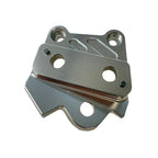 Metal bracket on a white background